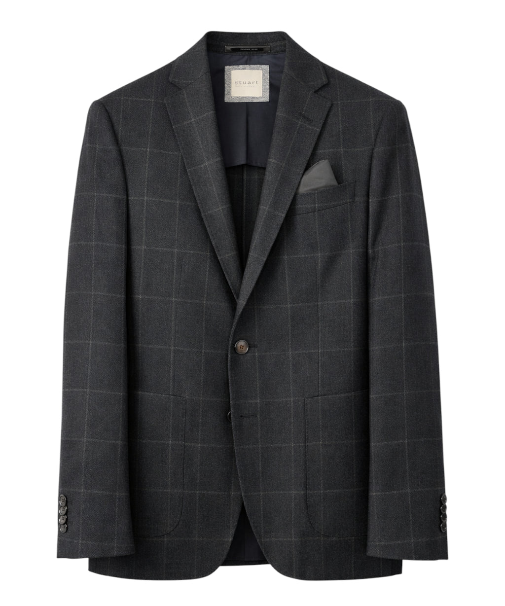 Veste homme Bugatti en laine à carreaux