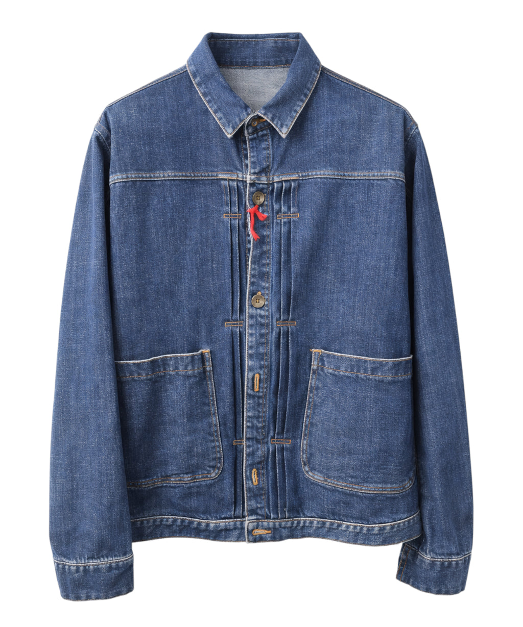 Blouson en jean Lardini avec poches appliquées