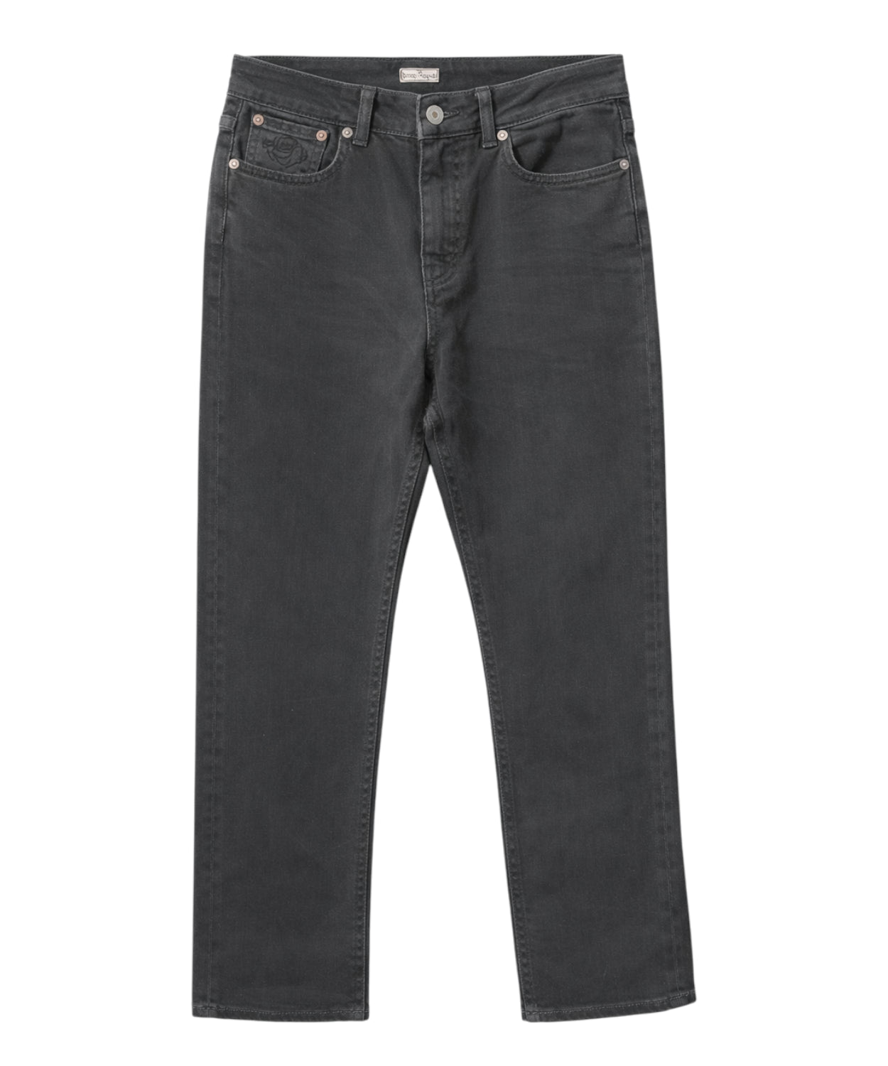 Jeans flare Maliparmi in denim grigio scuro