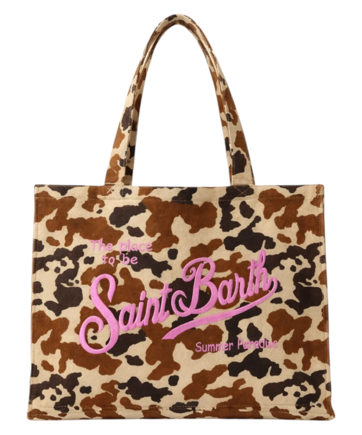 Sac Essential MC2 Saint Barth avec imprimé vache