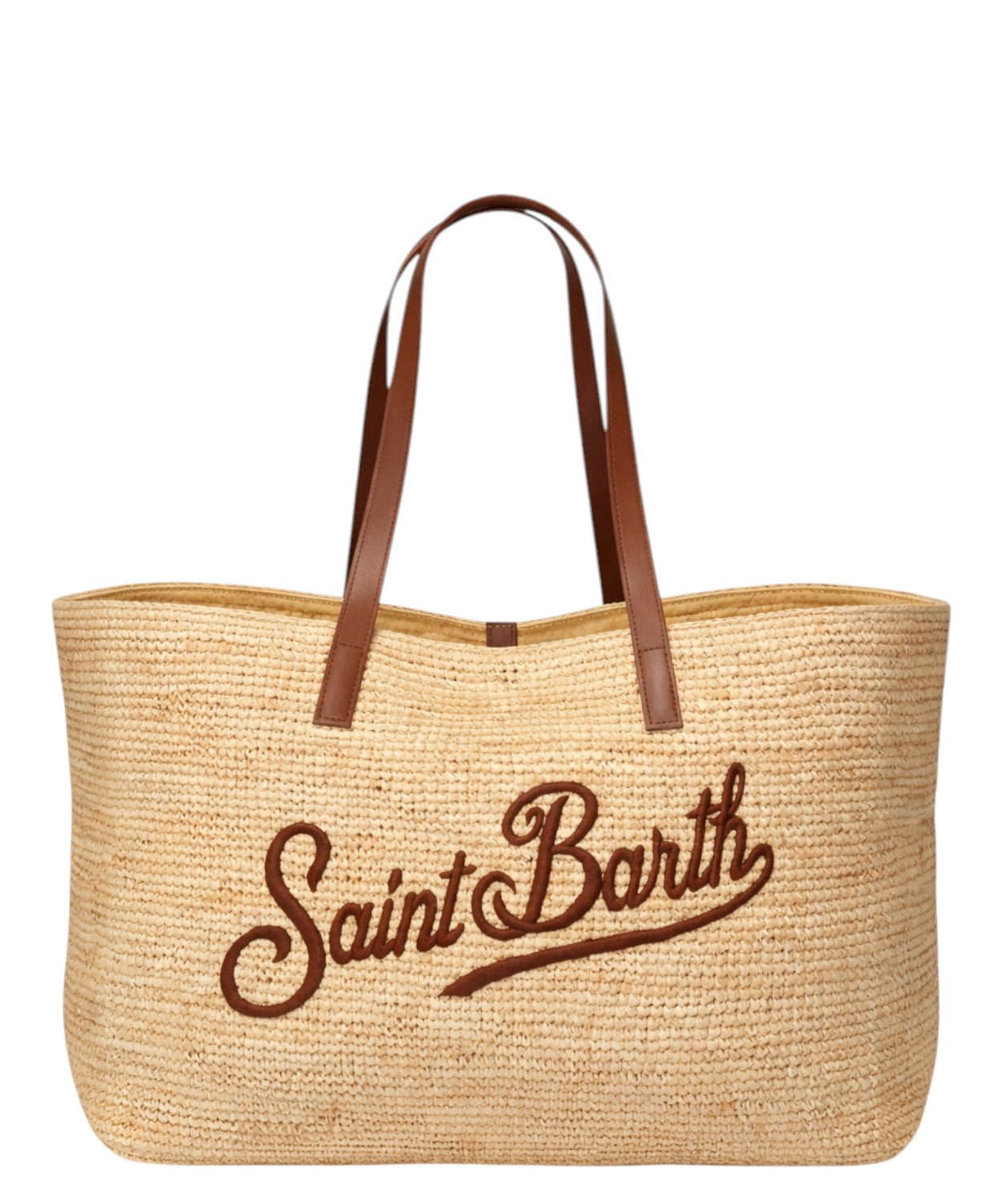 Sac femme City en raphia avec logo