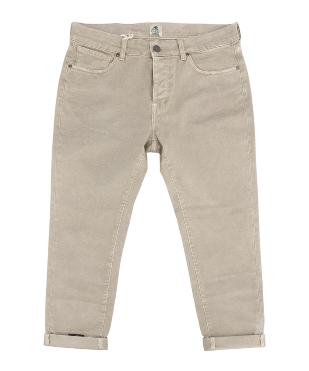 Pantalon en toile Genova en coton stretch pour homme