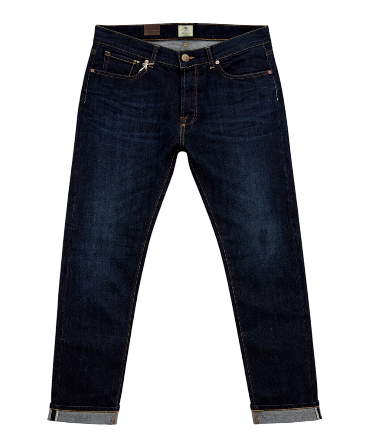 Jeans slim fit denim scuro TELA GENOVA