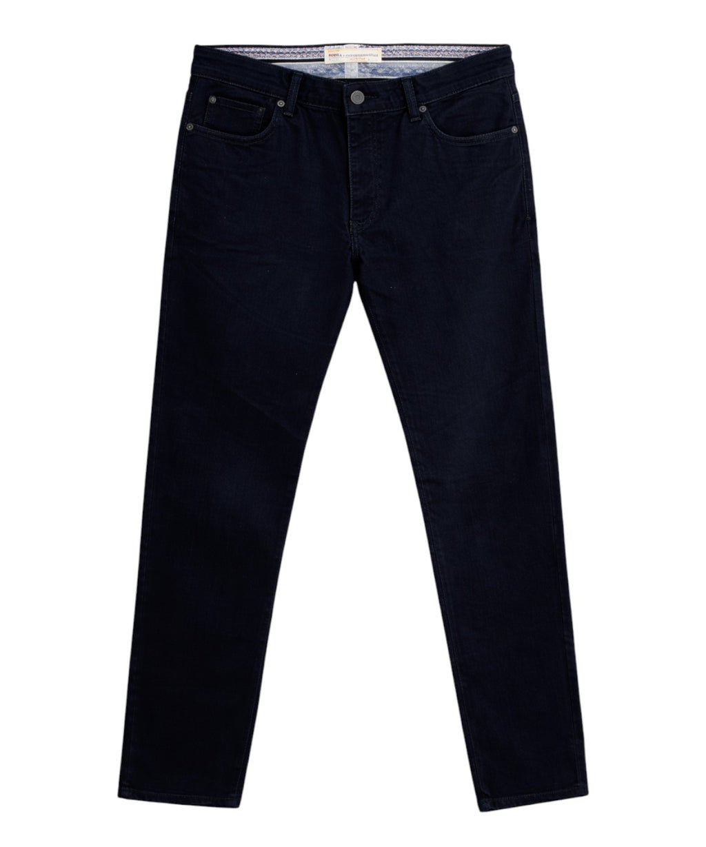 Pantalon en coton Thermo bleu BUGATTI