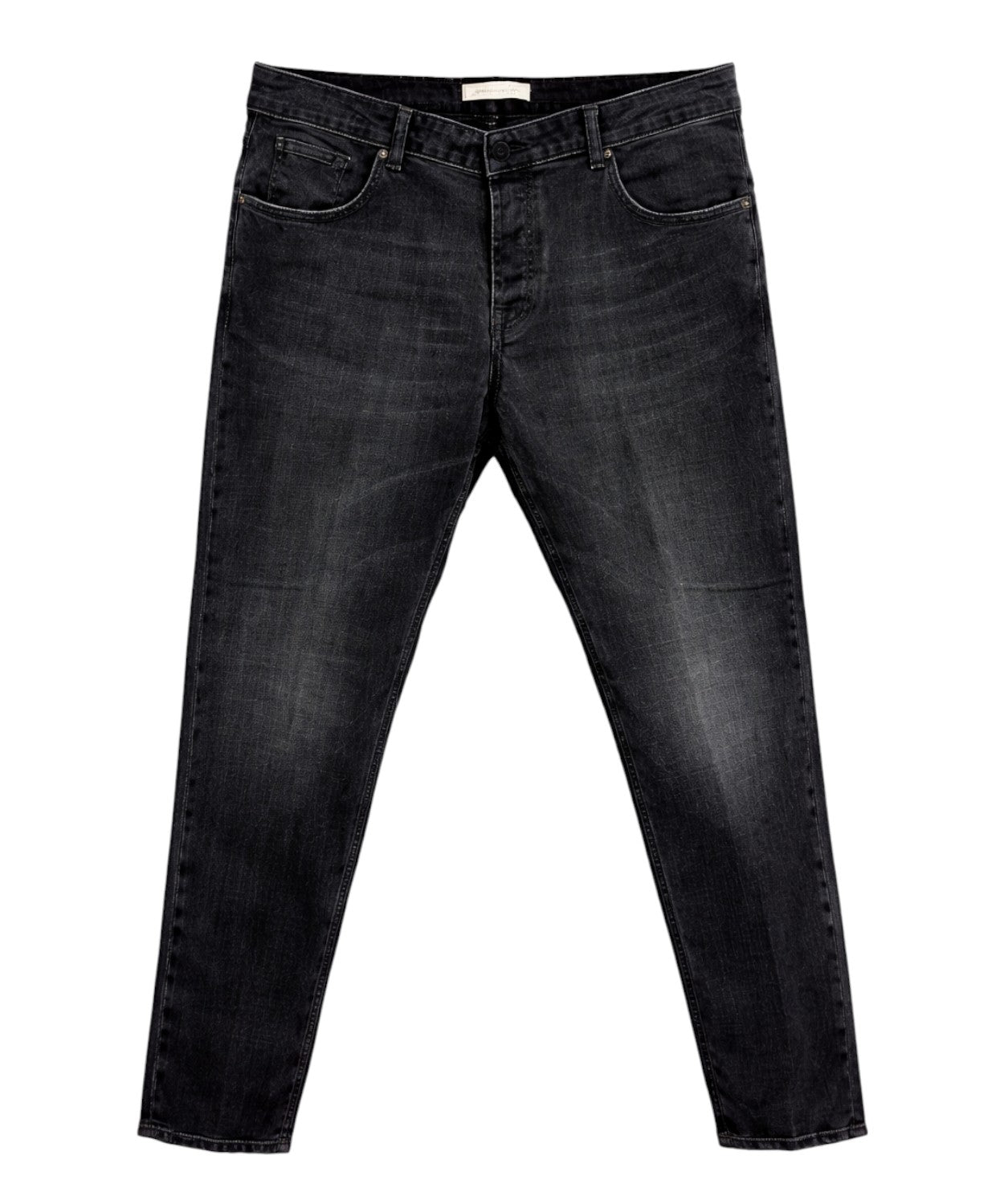 Jeans Slim Denim Nero MICHAEL COAL