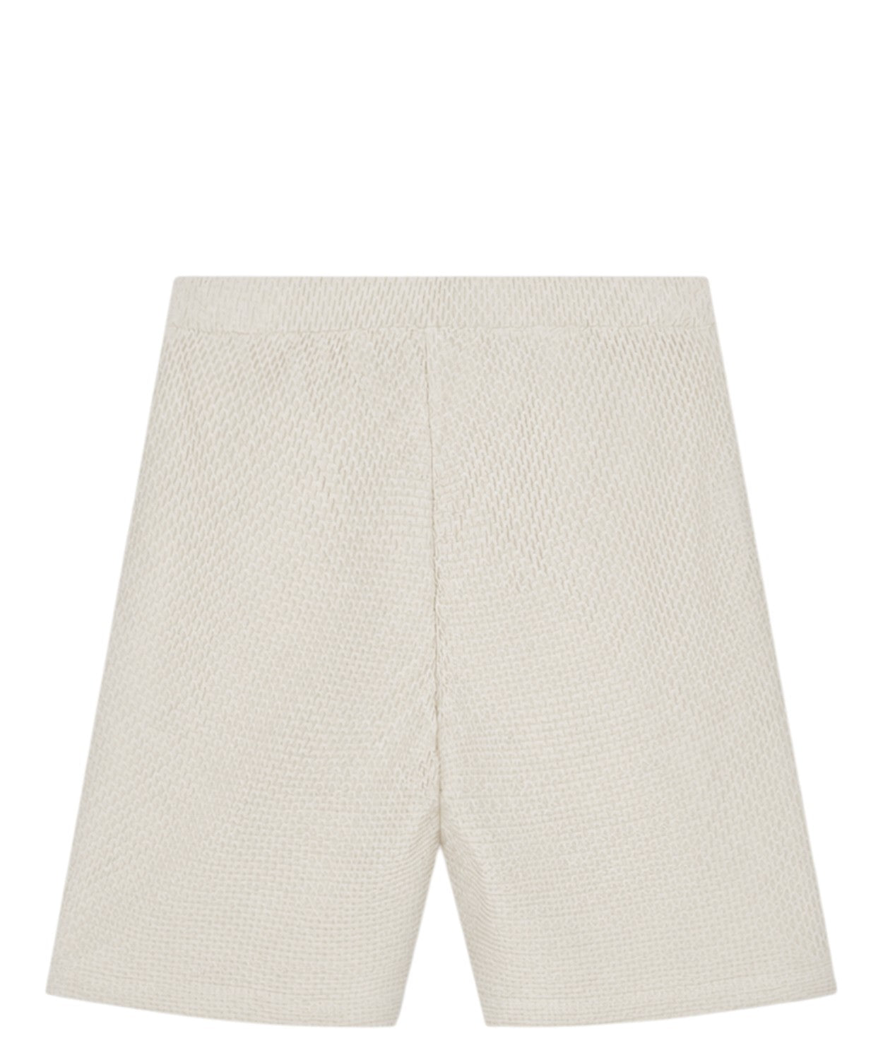 Bermuda homme en jersey gaufré