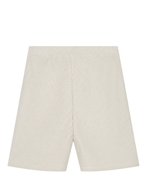 Bermuda homme en jersey gaufré