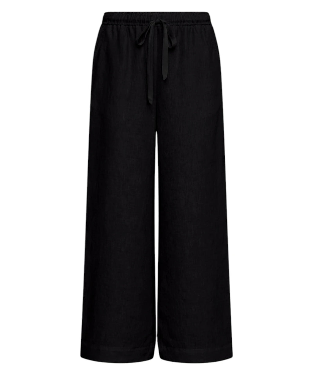 Pantalon en lin Marella avec cordon de serrage