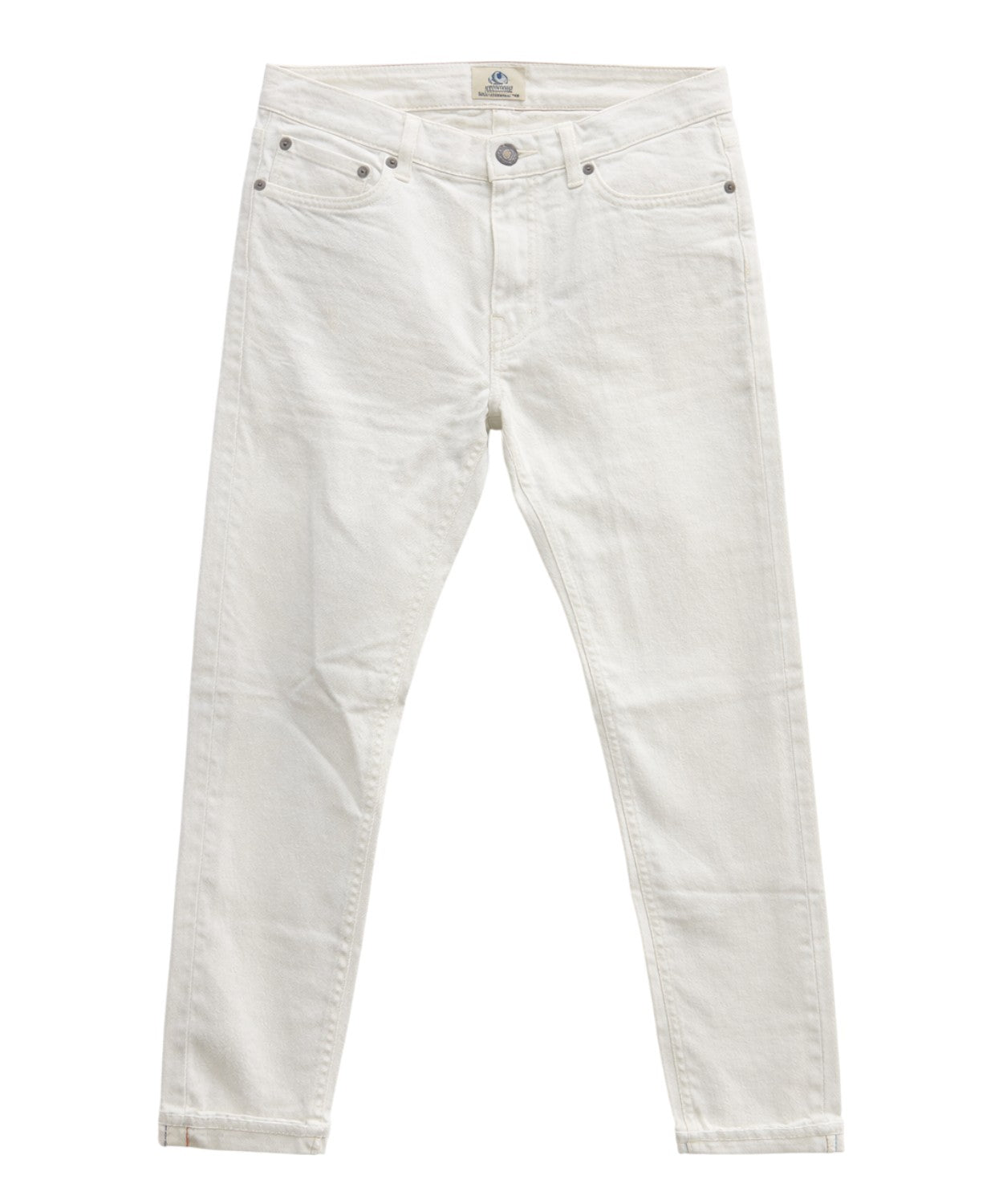 Jeans slim fit bianco Tela Genova