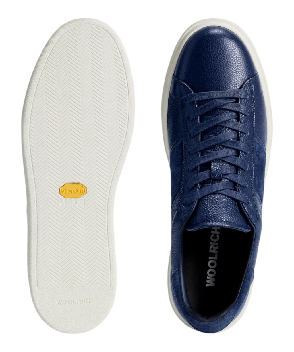 Sneakers Woolrich Classic Court in Pelle e Camoscio