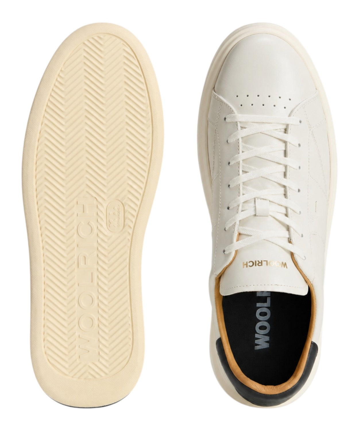 Sneakers in pelle di vitello Woolrich Arrow per uomo
