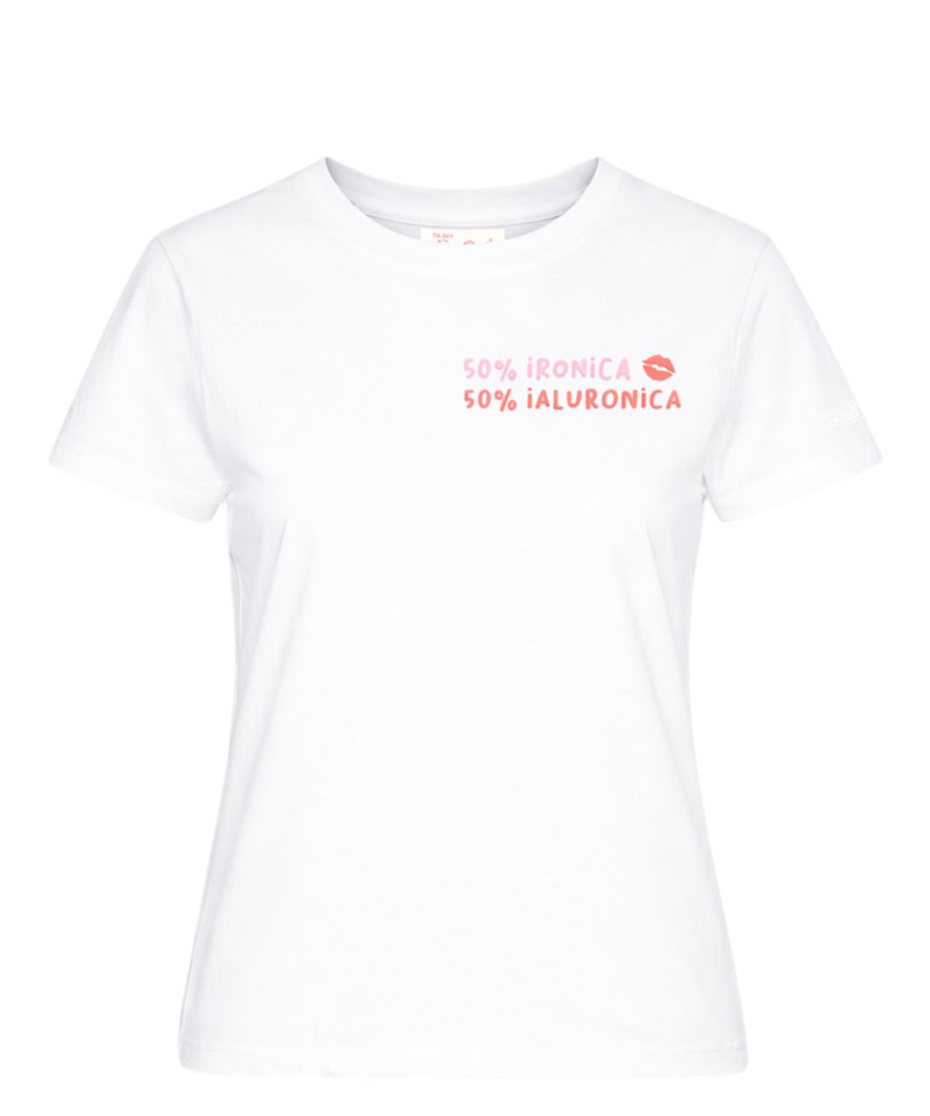 T-shirt Emilie MC2 Saint Barth avec broderie