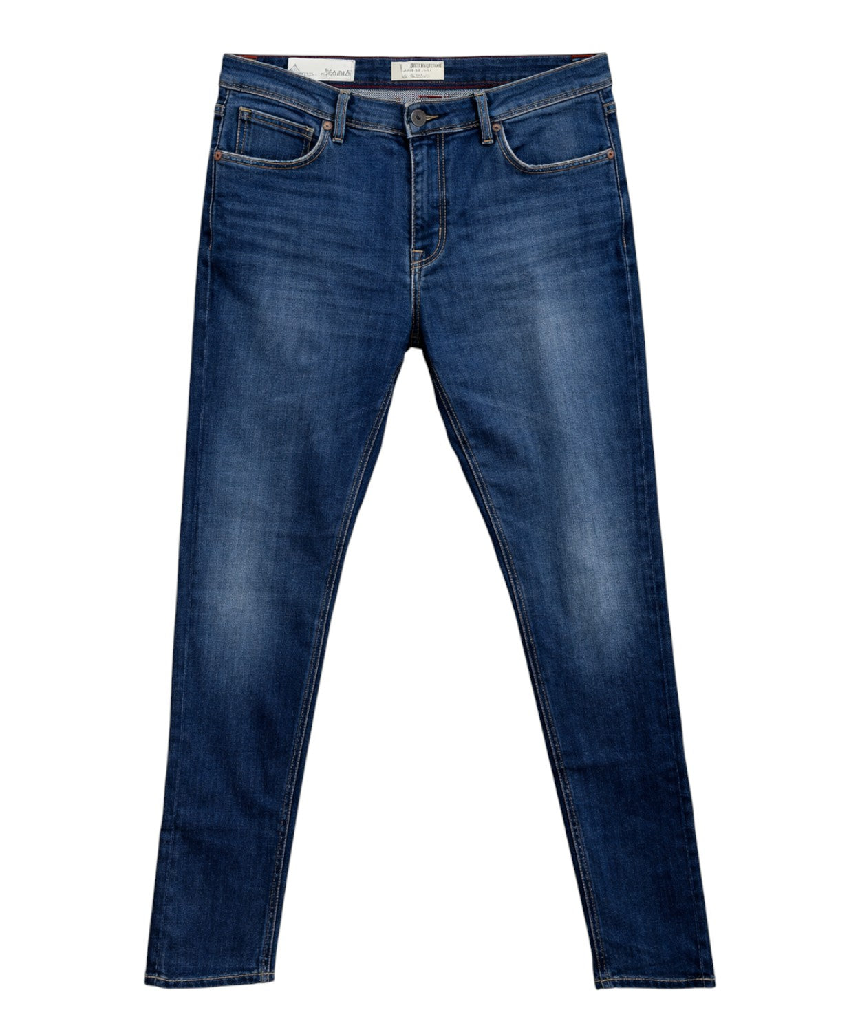 Jeans slim fit Bugatti in denim blu