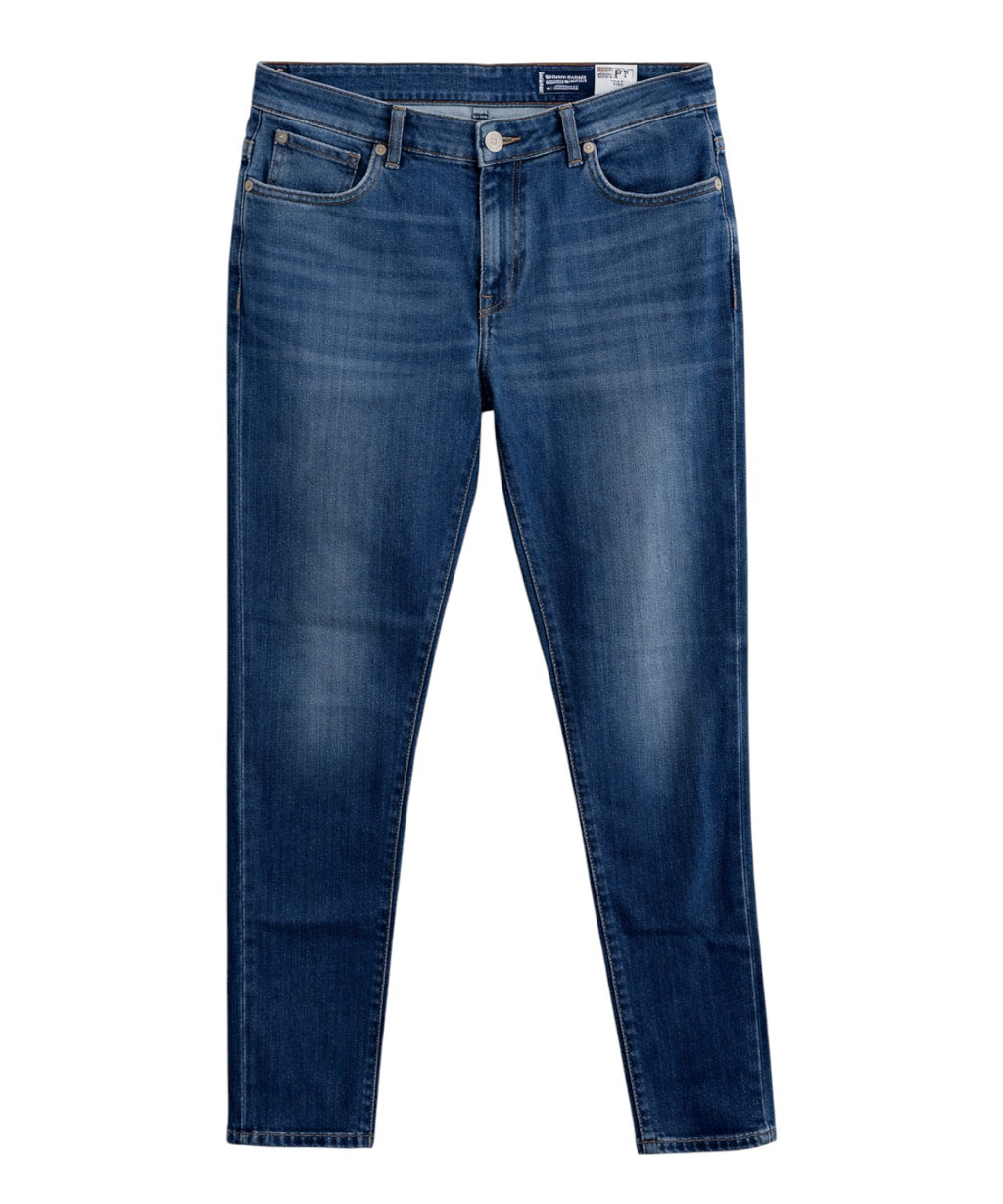 Jean slim fit en denim bleu Re-Hash