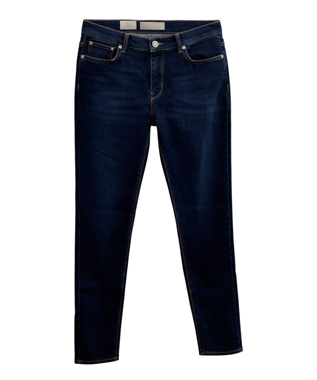 Jeans Re Hash bleu foncé slim fit pour homme