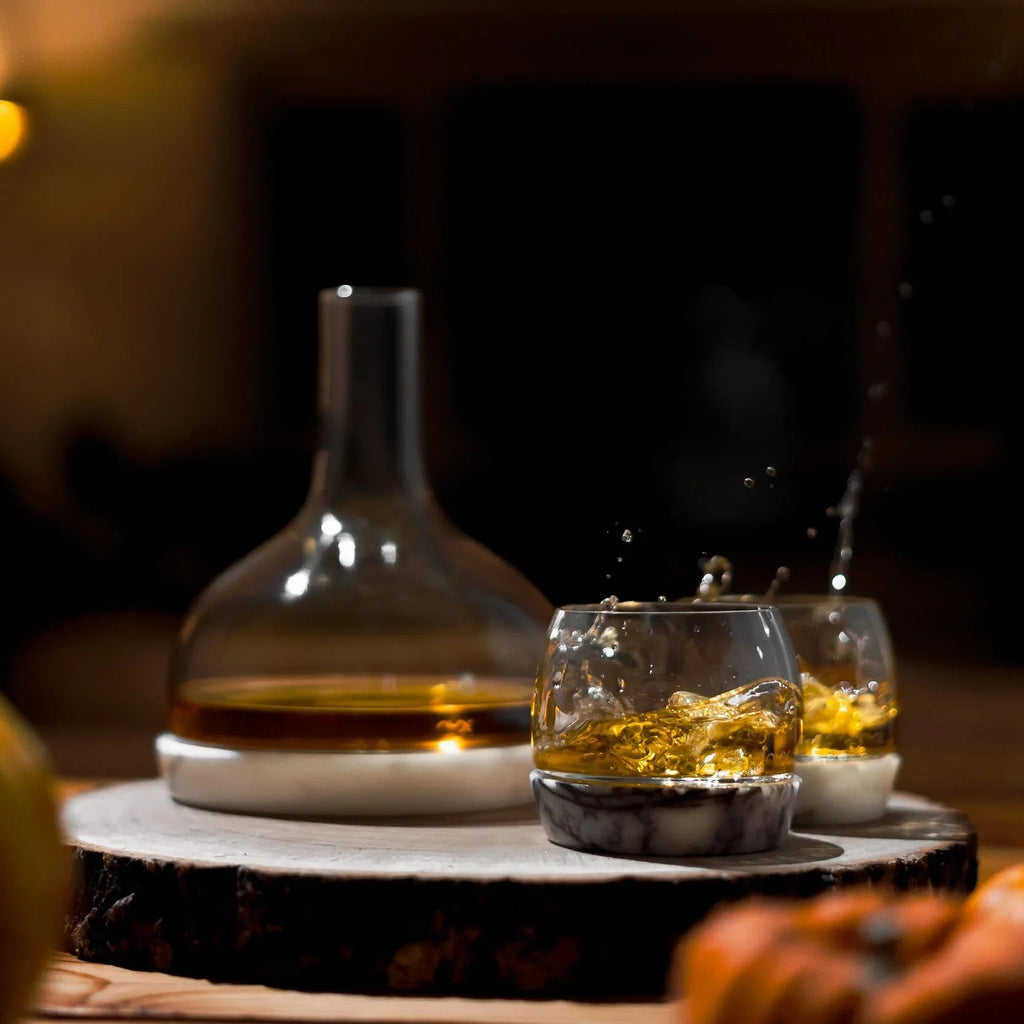 Caraffa Chill con base in marmo