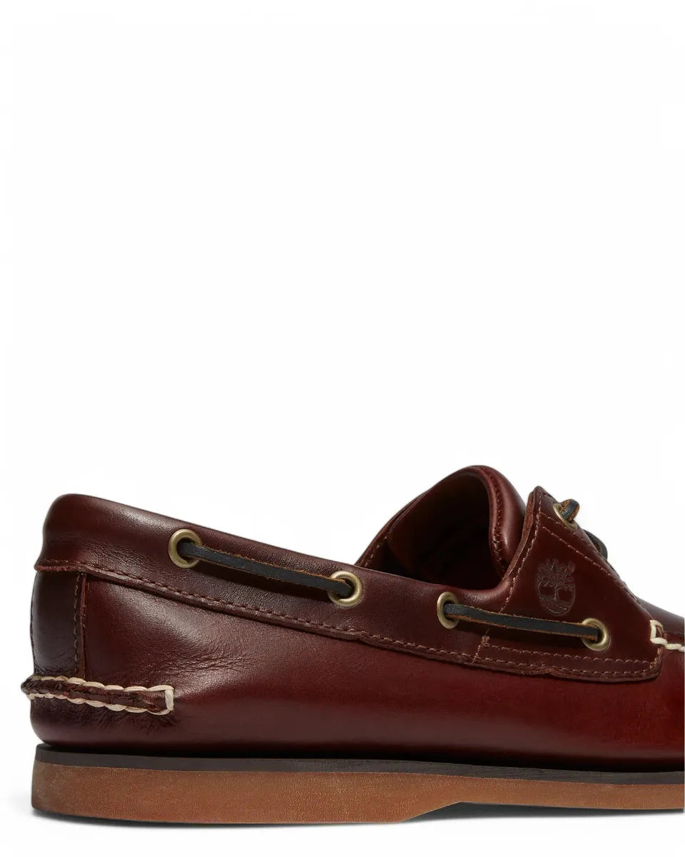 Scarpe da Barca Classic Bordeaux in Pelle Premium-TIMBERLAND-Scarpe basse-Vittorio Citro Boutique