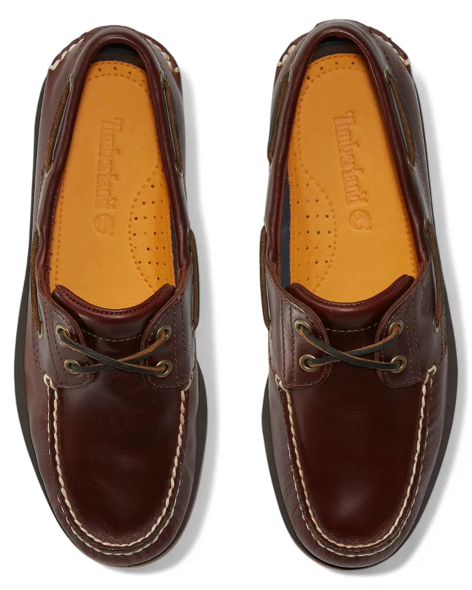 Scarpe da Barca Classic Bordeaux in Pelle Premium-TIMBERLAND-Scarpe basse-Vittorio Citro Boutique