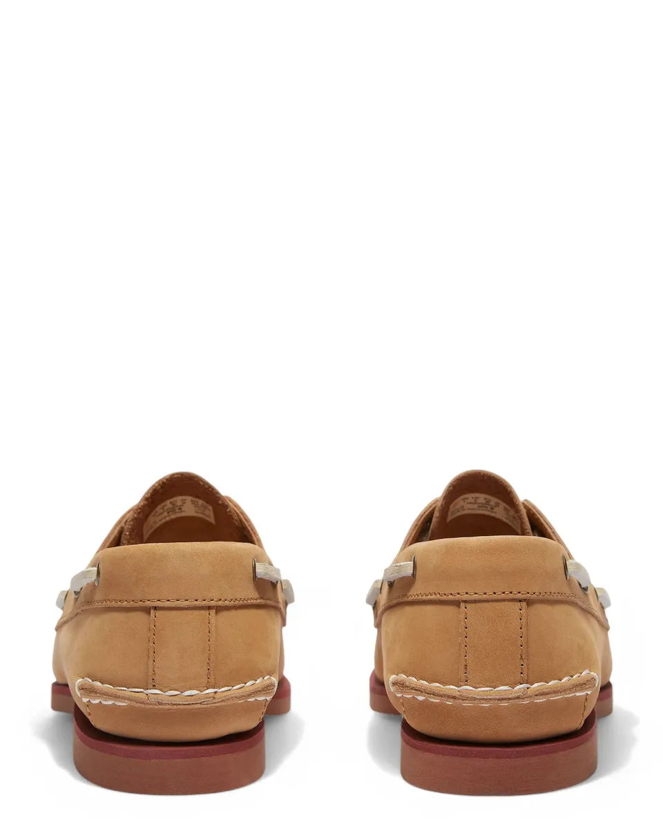 Scarpe da Barca Classic in Pelle Beige-TIMBERLAND-Mocassini-Vittorio Citro Boutique