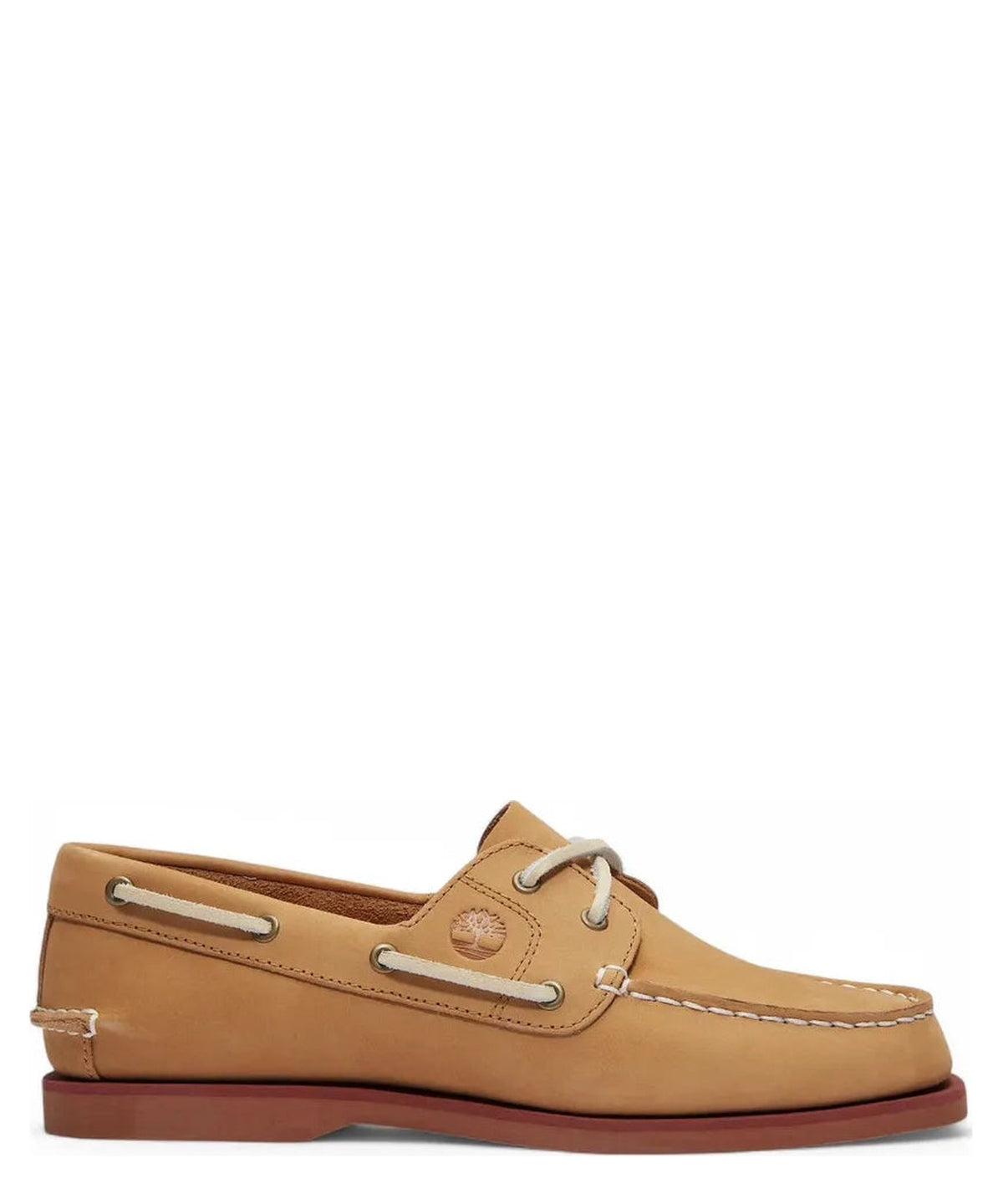 Scarpe da Barca Classic in Pelle Beige-TIMBERLAND-Mocassini-Vittorio Citro Boutique