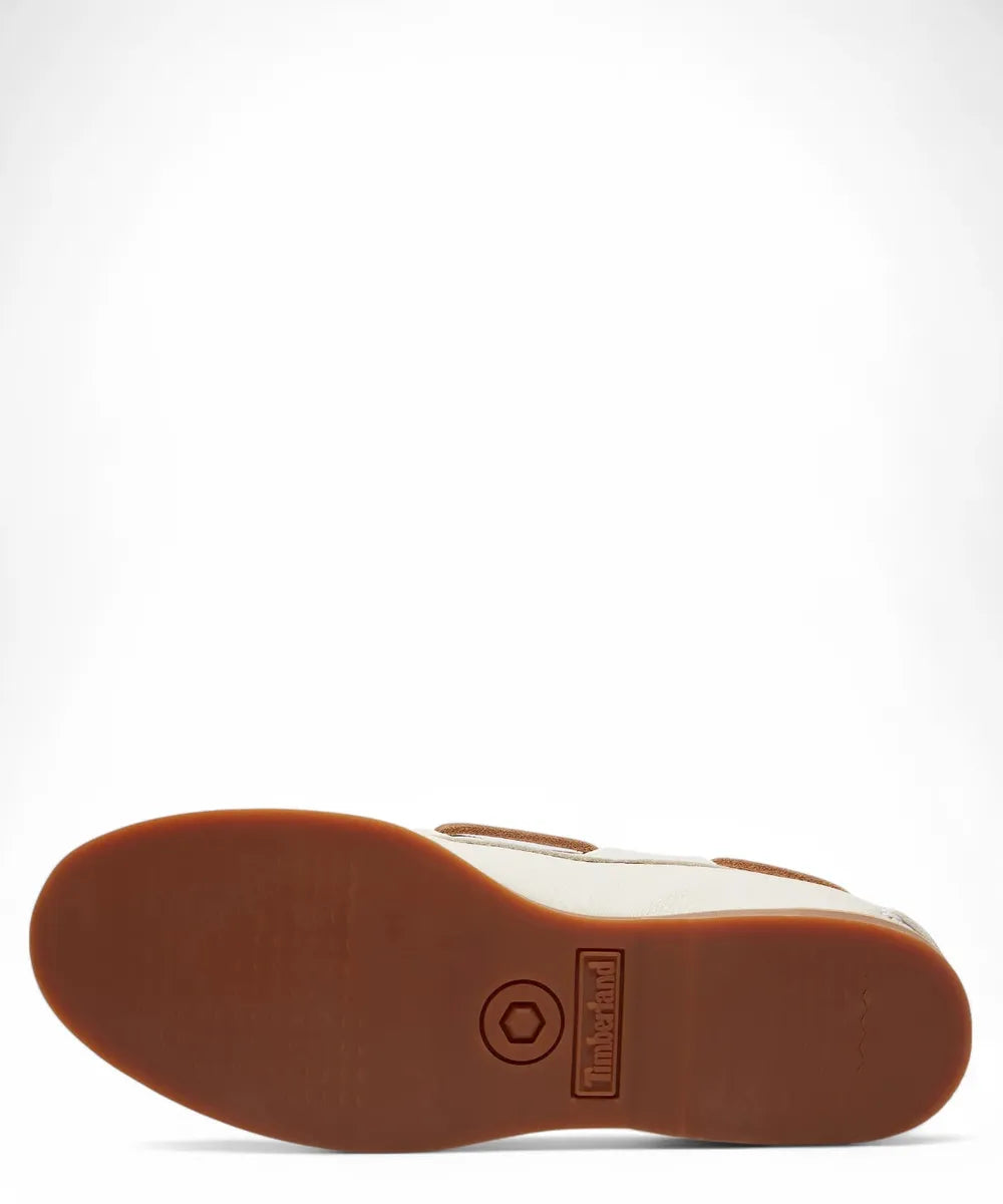 Scarpe da Barca Classic in Pelle Beige-TIMBERLAND-Mocassini-Vittorio Citro Boutique
