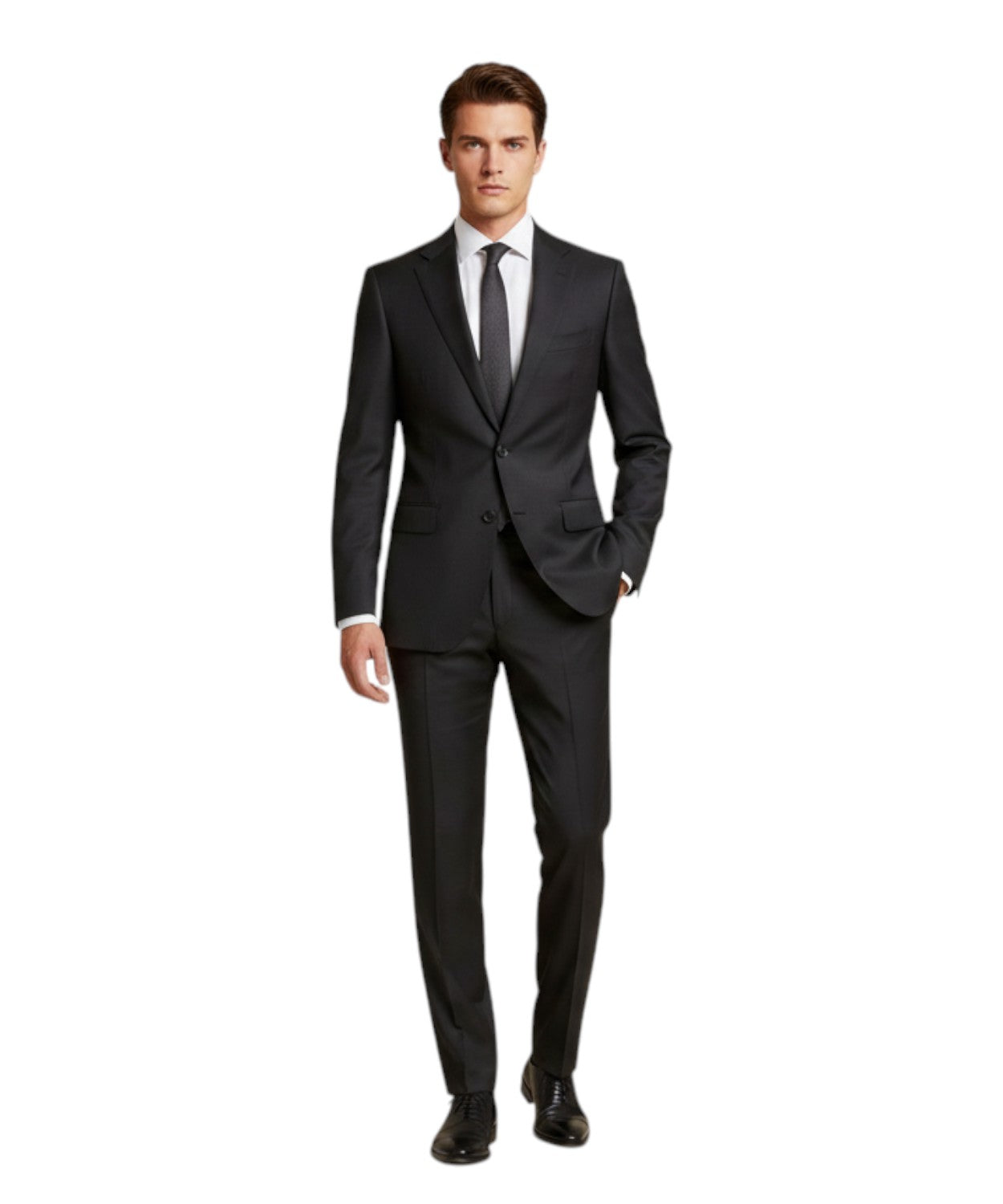 Robe Homme Sartitude en Laine Vierge avec Revers Classique