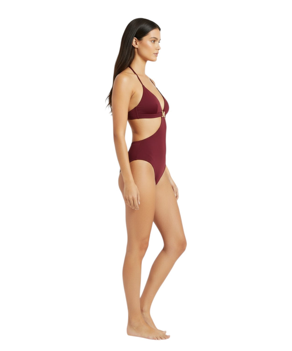 Combinaison Max Mara Cambra à découpes avec détails métalliques