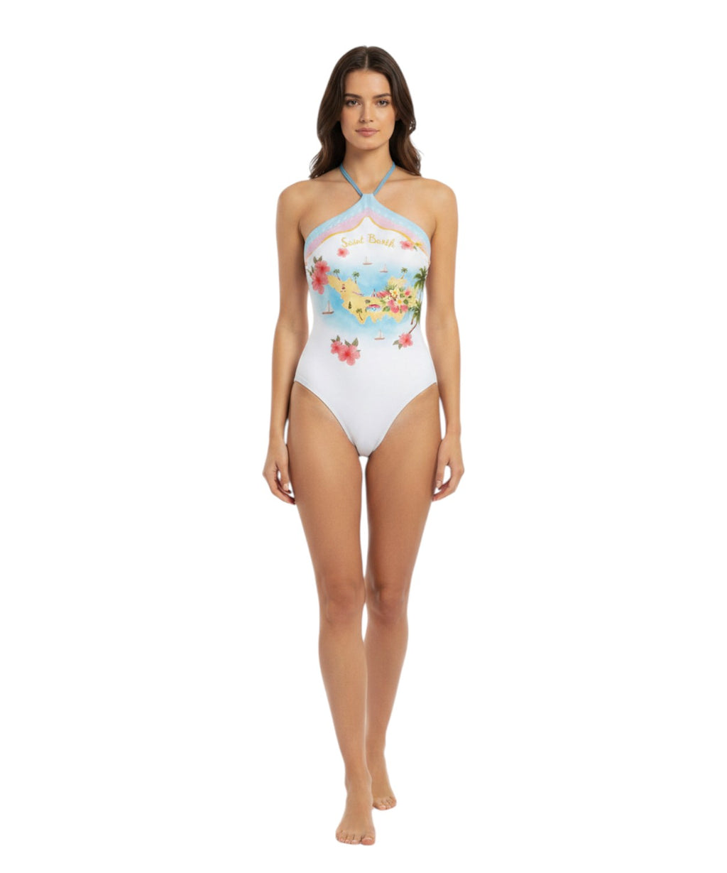 Maillot de bain une pièce MC2 Saint Barth Meryem imprimé