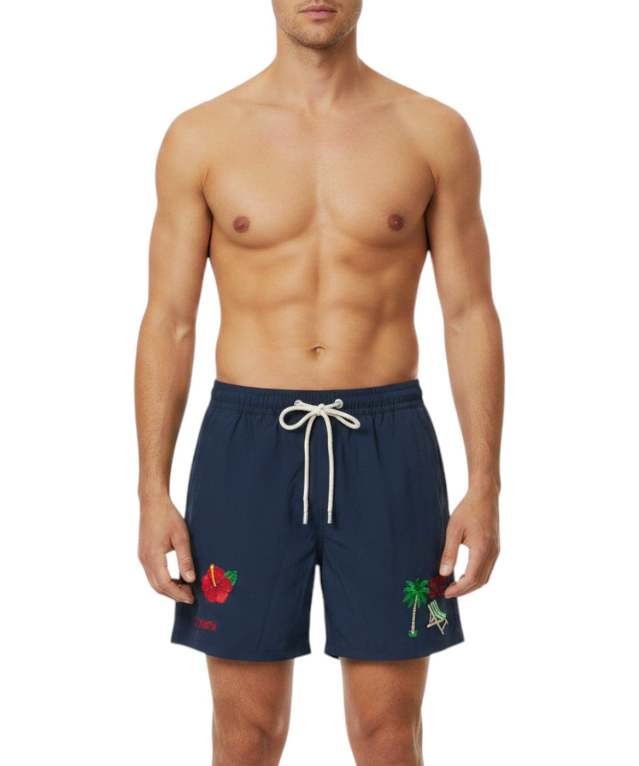 Costume homme Comfort MC2 Saint Barth avec broderies