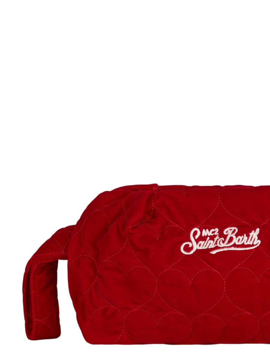 Pochette in velluto trapuntato-Mc2 Saint Barth-Pochette-Vittorio Citro Boutique