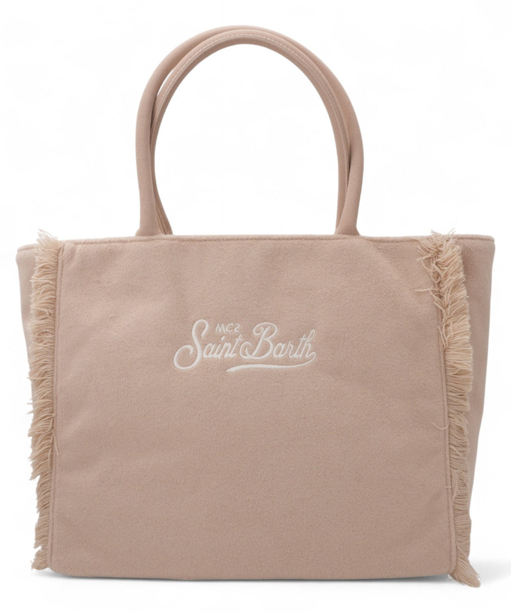 MC2 Saint Barth Vanity Felt Borsa in Feltro con Frange-Mc2 Saint Barth-Borse a mano-Vittorio Citro Boutique