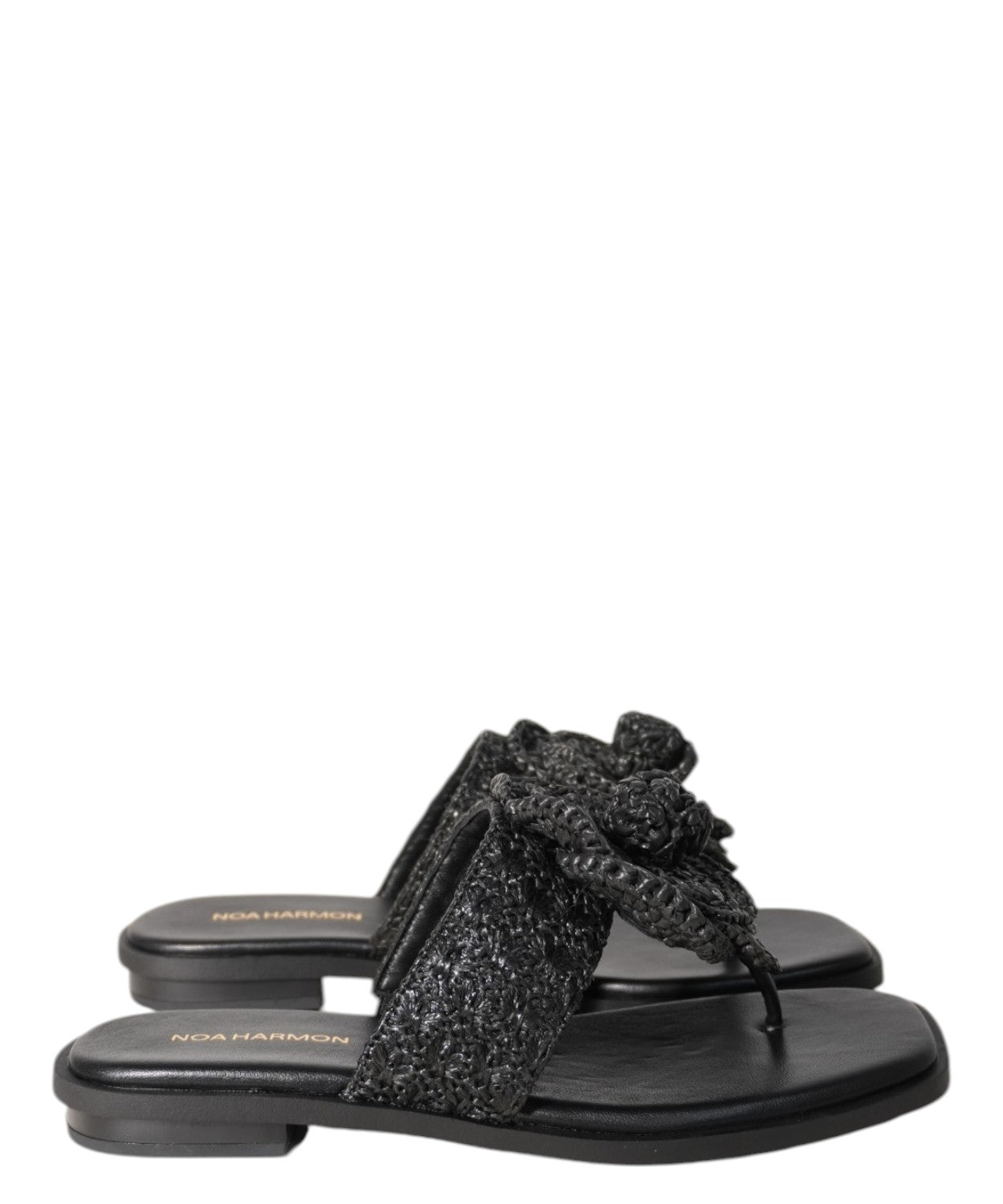 Sandale d'été femme Noa Harmon Acacia avec fleur