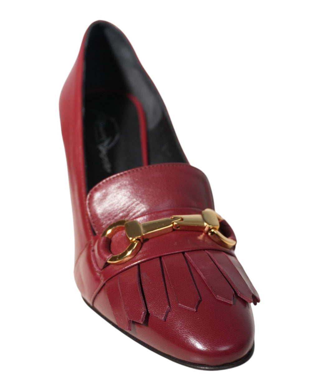 Escarpin Femme en Nappa Rubino - Franco Russo