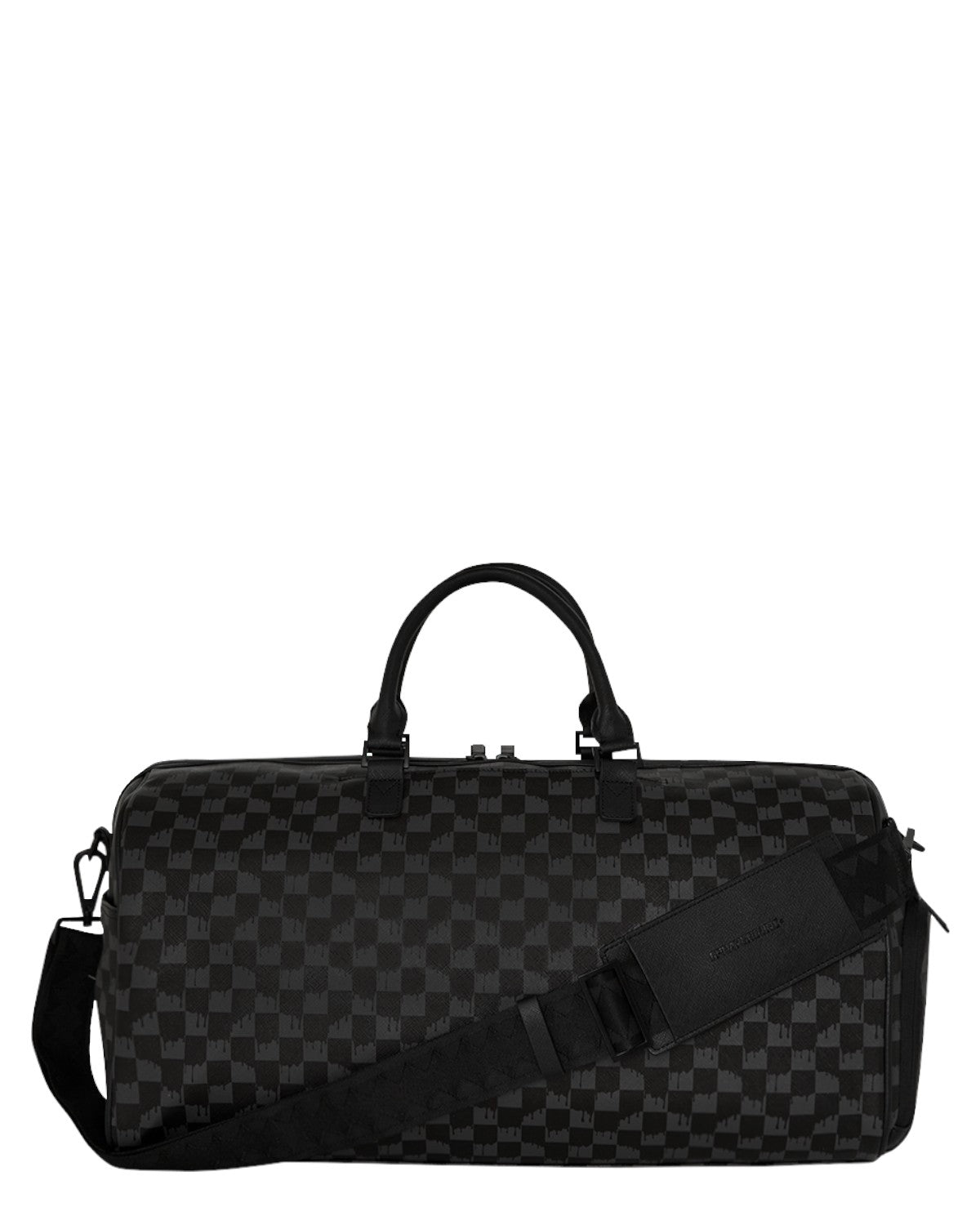 Dripping Sharks in Paris Mini Duffle Bag-Sprayground-BORSONI-Vittorio Citro Boutique