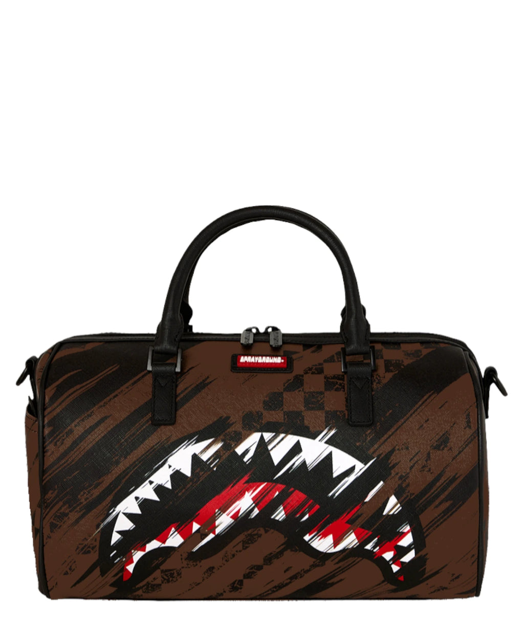 Sprayground Mini Duffle Bag au design grunge