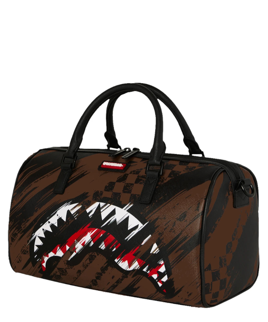 Sprayground Mini Duffle Bag au design grunge