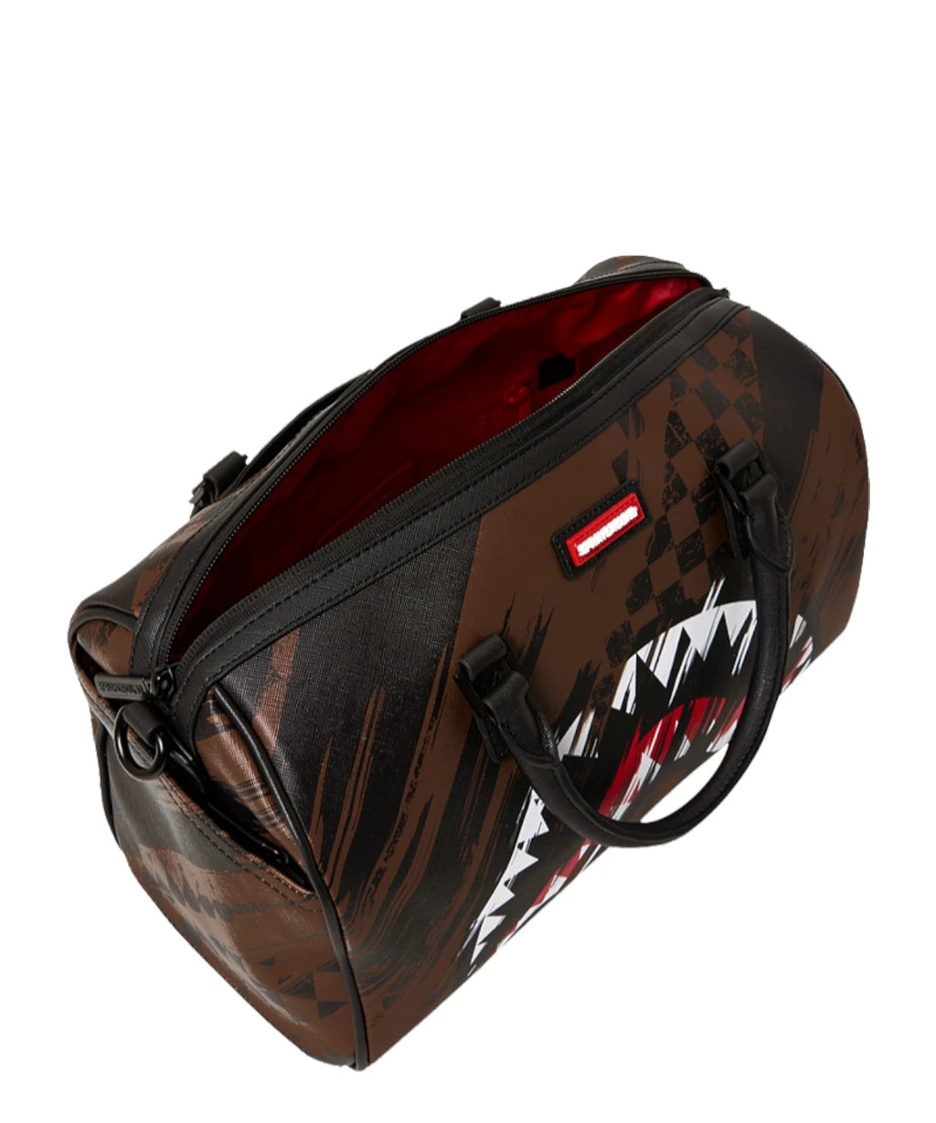 Sprayground Mini Duffle Bag au design grunge