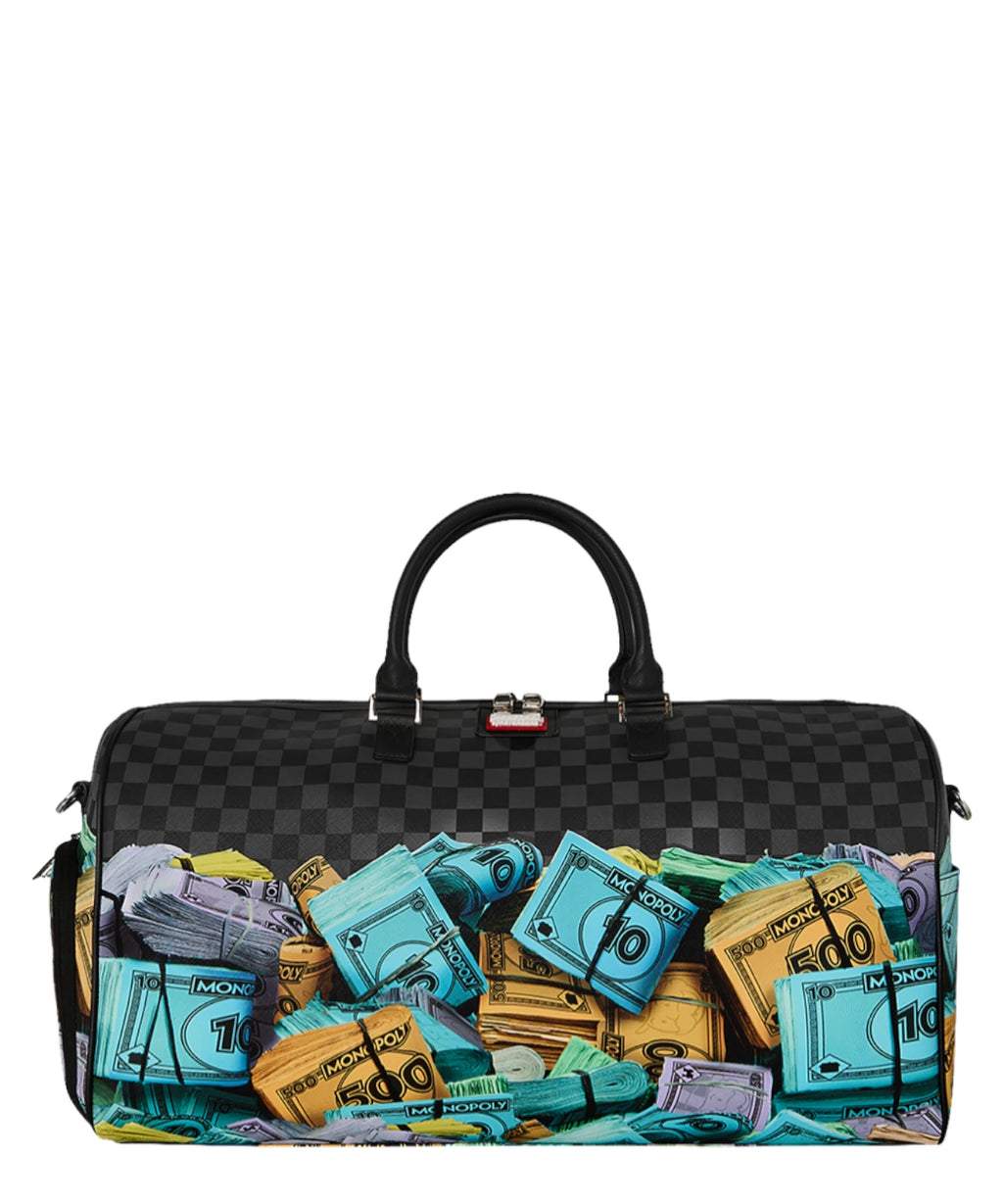 Sac de voyage Sprayground Monopoly Money Stacks grand modèle