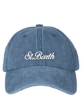 Berretto Denim MC2 Saint Barth con Logo
