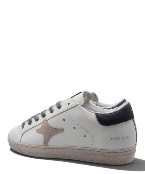 Baskets Homme AMA Brand 4715 SNK avec détails contrastés