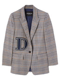 Blazer a quadri-Dondup-Giacche-Vittorio Citro Boutique