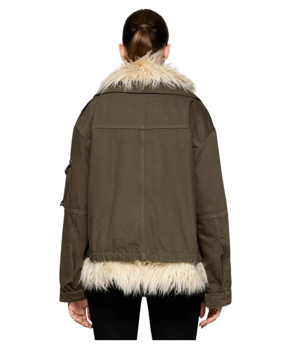 Parka Dondup Loose in Bull Fisso-Giacche-Dondup-Vittorio Citro Boutique