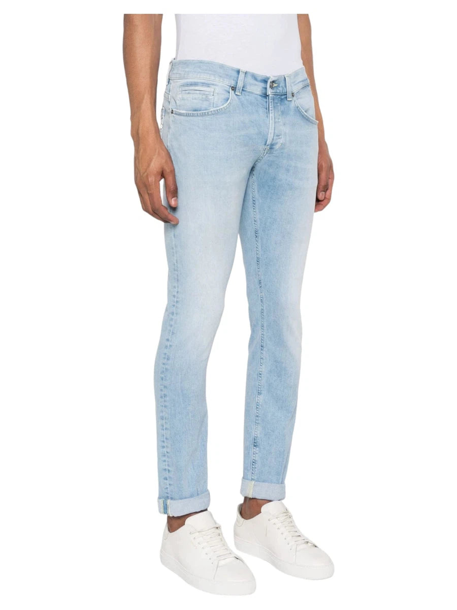 Jeans Alex Super Skinny Fit in Denim Organico Stretch-Dondup-Jeans-Vittorio Citro Boutique