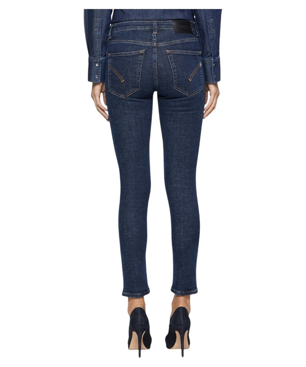 Jeans Dondup Iris Super Skinny in Denim Stretch Organico-Dondup-Jeans-Vittorio Citro Boutique