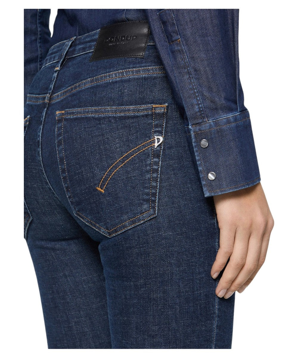Jeans Dondup Iris Super Skinny in Denim Stretch Organico-Dondup-Jeans-Vittorio Citro Boutique
