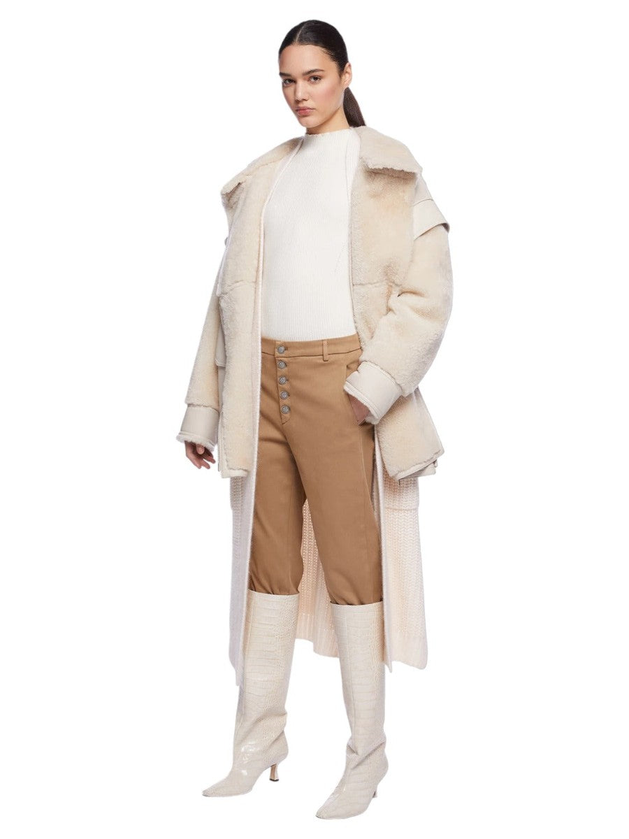 Pantaloni Nima loose in tricottina-Dondup-Pantaloni-Vittorio Citro Boutique