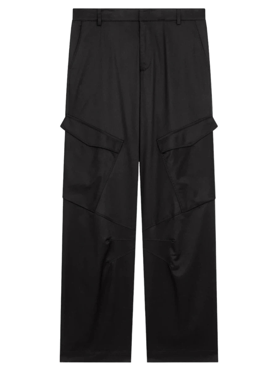 Pantaloni Tori cargo in raso-Dondup-Pantaloni-Vittorio Citro Boutique