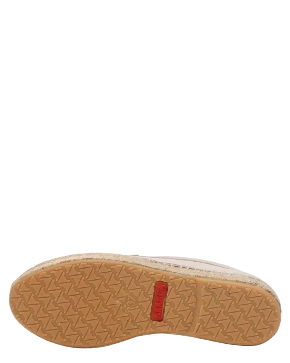 Mocassini Borlas artigianale in pelle e juta con campanellino-ABARCA-Mocassini-Vittorio Citro Boutique