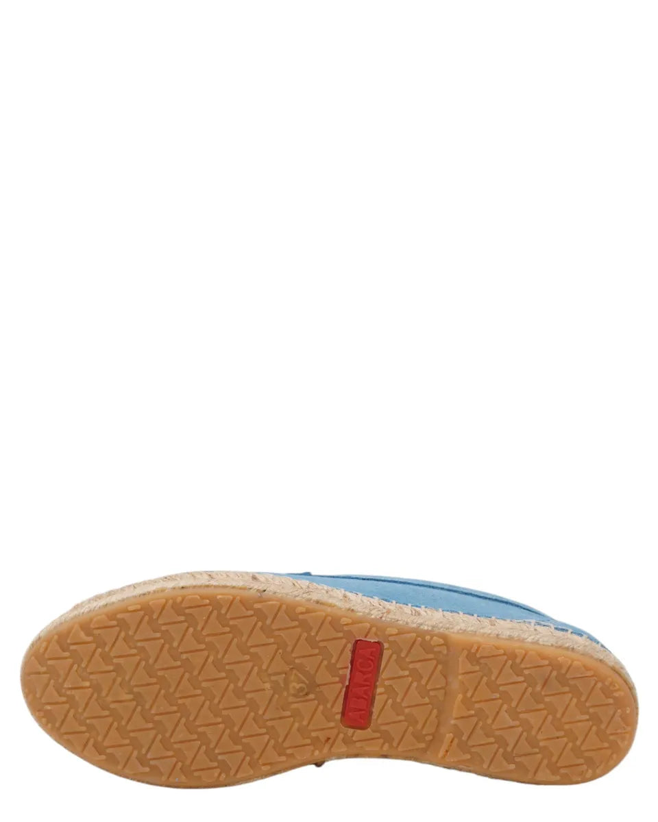 Mocassini Borlas artigianale in pelle e juta con campanellino-ABARCA-Mocassini-Vittorio Citro Boutique