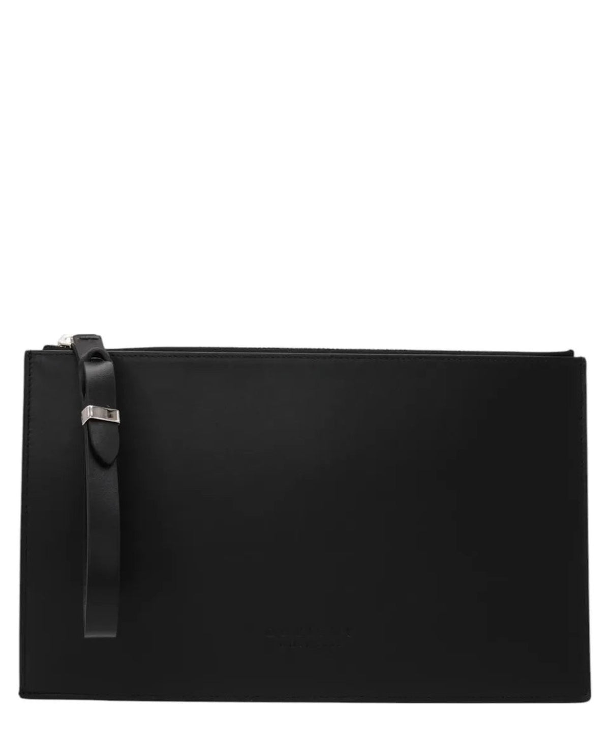 Busta in pelle Nobuckle con polsiera-Orciani-Pochette-Vittorio Citro Boutique